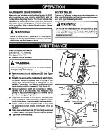 Предварительный просмотр 17 страницы Craftsman 315.175040 Owner'S Manual