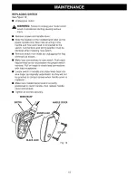 Preview for 19 page of Craftsman 315.175100 Operator'S Manual