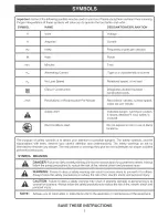 Preview for 5 page of Craftsman 315.175101 Operator'S Manual