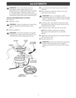 Preview for 9 page of Craftsman 315.175101 Operator'S Manual