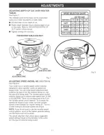 Preview for 11 page of Craftsman 315.175101 Operator'S Manual