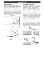 Preview for 15 page of Craftsman 315.175101 Operator'S Manual