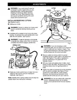 Preview for 7 page of Craftsman 315.17513 Owner'S Manual