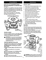 Preview for 9 page of Craftsman 315.175140 Operator'S Manual