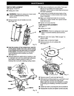 Preview for 15 page of Craftsman 315.175140 Operator'S Manual