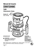 Preview for 19 page of Craftsman 315.175140 Operator'S Manual