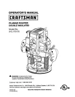 Craftsman 315.175170 Operator'S Manual предпросмотр