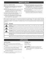 Предварительный просмотр 3 страницы Craftsman 315.175300 Operator'S Manual