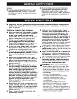 Preview for 5 page of Craftsman 315.175501 Operator'S Manual