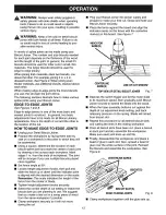 Preview for 12 page of Craftsman 315.175501 Operator'S Manual