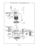 Предварительный просмотр 10 страницы Craftsman 315.17560 Owner'S Manual