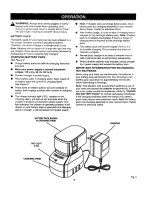 Предварительный просмотр 8 страницы Craftsman 315.177500 Operator'S Manual