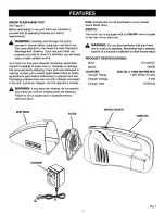 Предварительный просмотр 7 страницы Craftsman 315.177520 Operator'S Manual