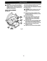 Preview for 29 page of Craftsman 315.21208 Owner'S Manual