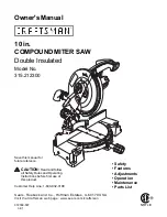 Craftsman 315.212100 Owner'S Manual preview