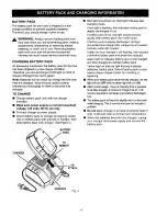 Preview for 11 page of Craftsman 315.212180 Owner'S Manual