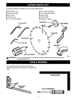 Preview for 9 page of Craftsman 315.212240 Operator'S Manual