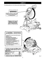 Preview for 10 page of Craftsman 315.212240 Operator'S Manual