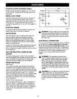 Preview for 13 page of Craftsman 315.212240 Operator'S Manual