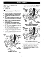 Preview for 18 page of Craftsman 315.212240 Operator'S Manual