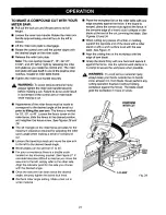 Preview for 23 page of Craftsman 315.212240 Operator'S Manual