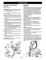 Preview for 28 page of Craftsman 315.212240 Operator'S Manual