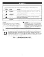 Предварительный просмотр 7 страницы Craftsman 315.212330 Operator'S Manual