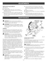 Предварительный просмотр 33 страницы Craftsman 315.212330 Operator'S Manual