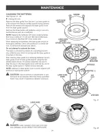 Предварительный просмотр 34 страницы Craftsman 315.212330 Operator'S Manual