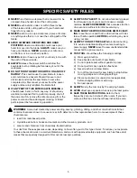 Preview for 5 page of Craftsman 315.21234 Operator'S Manual