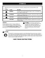 Preview for 7 page of Craftsman 315.21234 Operator'S Manual