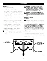 Preview for 15 page of Craftsman 315.21234 Operator'S Manual