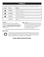 Preview for 7 page of Craftsman 315.212380 Operator'S Manual