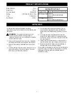 Preview for 7 page of Craftsman 315.212400 Owner'S Manual