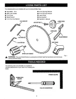 Preview for 9 page of Craftsman 315.212500 Operator'S Manual