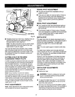 Preview for 19 page of Craftsman 315.212500 Operator'S Manual