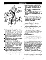 Preview for 22 page of Craftsman 315.212500 Operator'S Manual