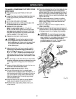 Preview for 23 page of Craftsman 315.212500 Operator'S Manual