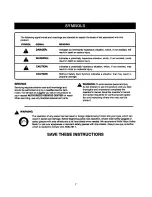 Preview for 7 page of Craftsman 315.212740 Operator'S Manual