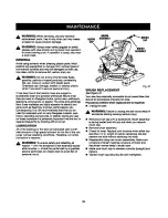 Preview for 33 page of Craftsman 315.212740 Operator'S Manual