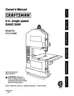 Craftsman 315.21449 Owner'S Manual preview