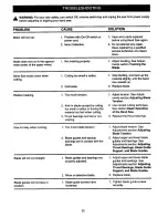 Предварительный просмотр 22 страницы Craftsman 315.21449 Owner'S Manual