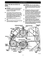 Preview for 14 page of Craftsman 315.2145 Owner'S Manual