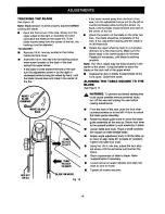 Preview for 16 page of Craftsman 315.2145 Owner'S Manual