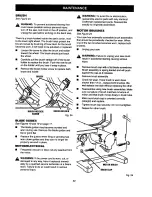 Preview for 22 page of Craftsman 315.2145 Owner'S Manual