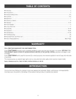 Preview for 2 page of Craftsman 315.21477 Operator'S Manual