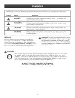 Preview for 6 page of Craftsman 315.21477 Operator'S Manual