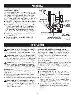 Preview for 18 page of Craftsman 315.214770 Operator'S Manual