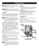 Preview for 21 page of Craftsman 315.214770 Operator'S Manual