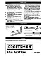 Preview for 8 page of Craftsman 315.216230 Owner'S Manual